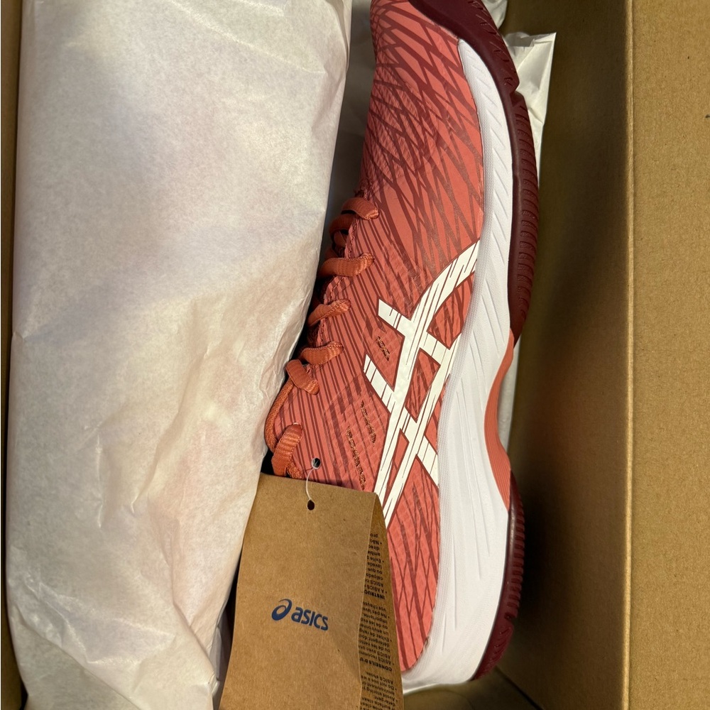 ASICS Light Garnet and White Gel-Game 9 Women's Shoes